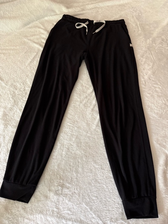 Vuori Pants - VOURI Black Dreamknit Drawstring black Performance Joggers S Small